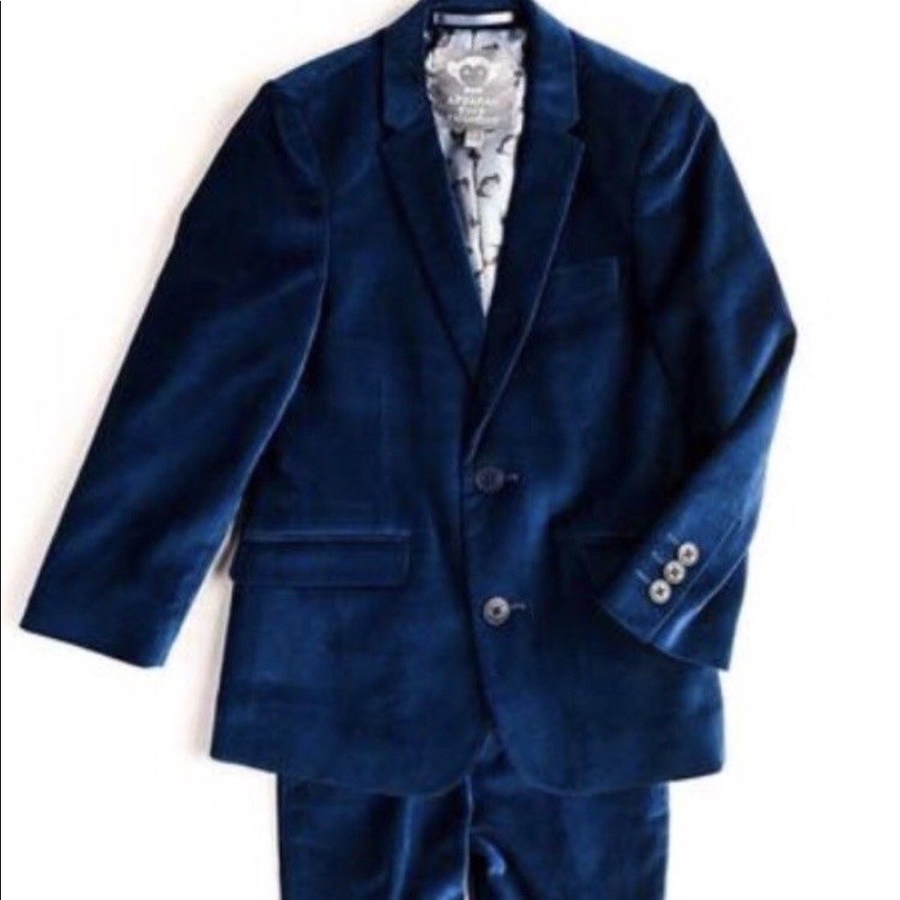 Appaman boy Velvet boy suit